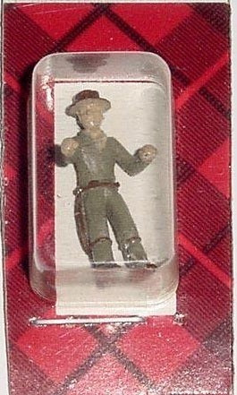 Campbell Scale Models 1249 HO Scale Weston-Mini Figure Telephone Lineman