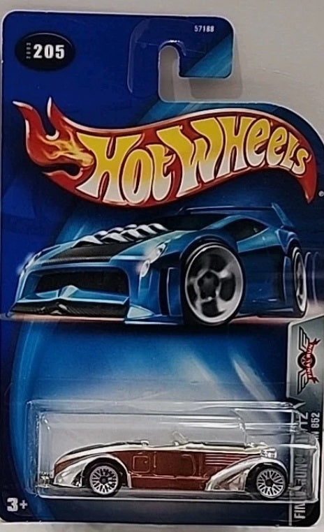 Hot Wheels 55060 1:64 Auburn 852 1999 Pinstripe Power Series 2004 Final Run
