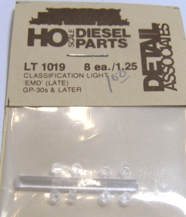 Detail Associates LT1019 HO Classification Light EMD Late GP-30s & Later
