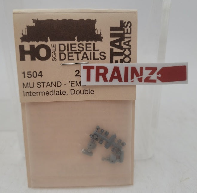 Detail Associates MU1504 HO Scale MU Stand EMD Intermediate GP/SD Type Double