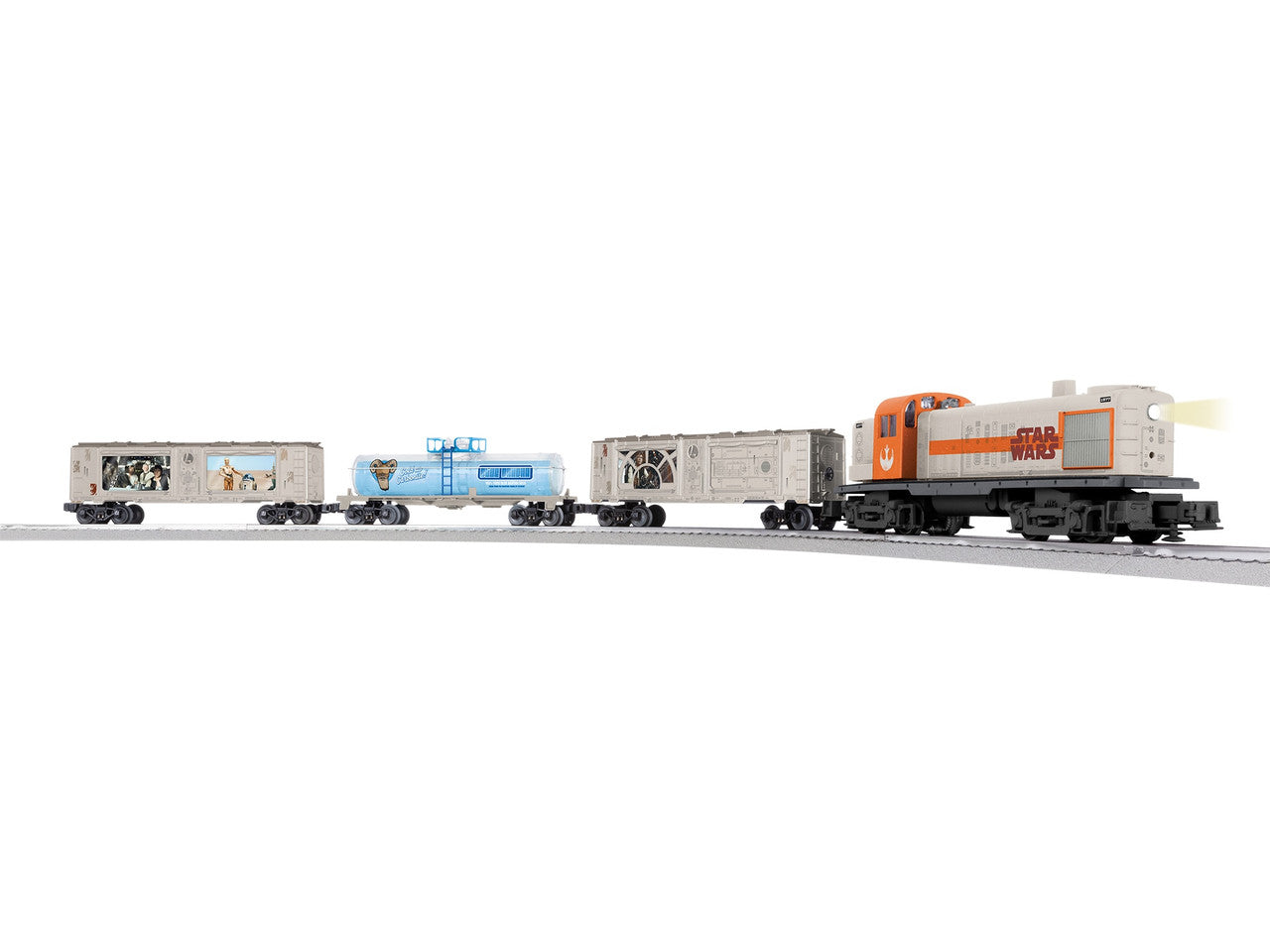 Lionel 2523040 Star Wars Rebel O Gauge RS-3 LionChief Freight Set