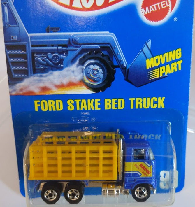 Hot Wheels 1561 1:64 Ford Stake Bed Truck Die Cast & Plastic Parts