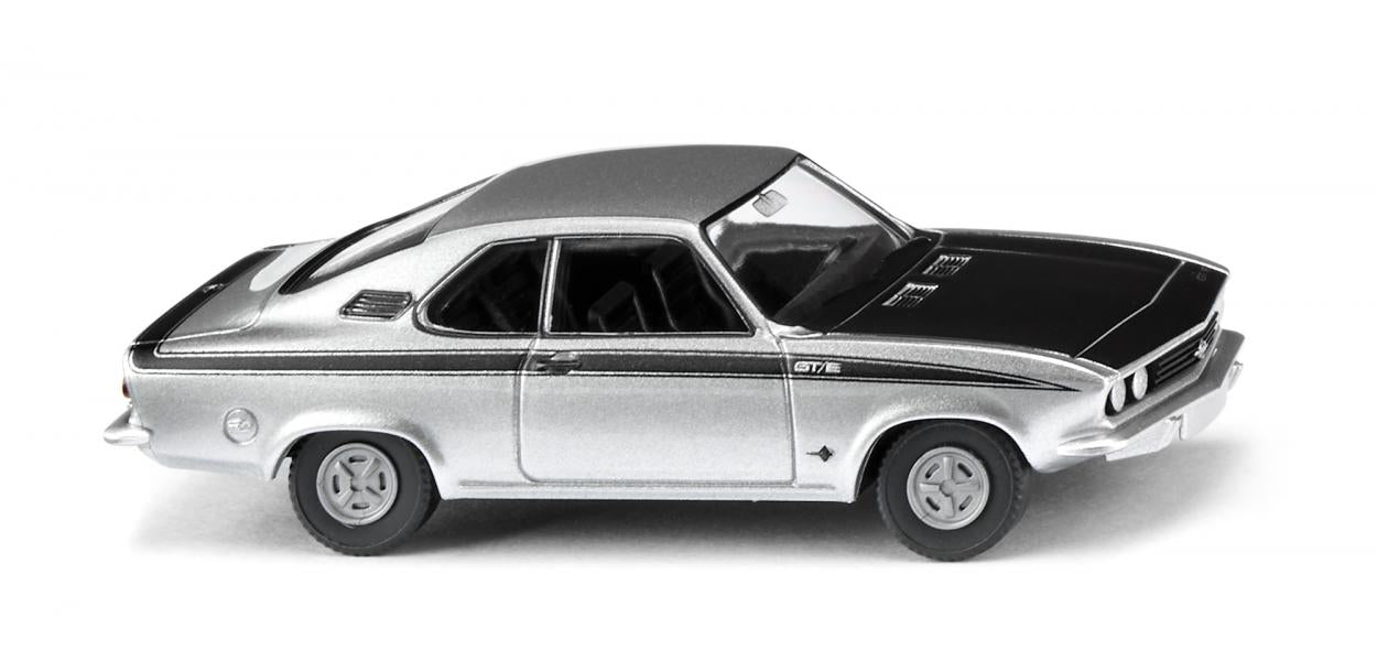 Wiking 082712 HO Silver Metallic Opel Manta A GT/E Car