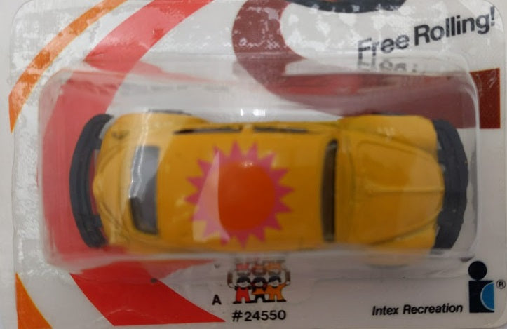 Intex 24550 1:87 Zee Zeetoys Yellow VW Beetle Bug Sun on Roof