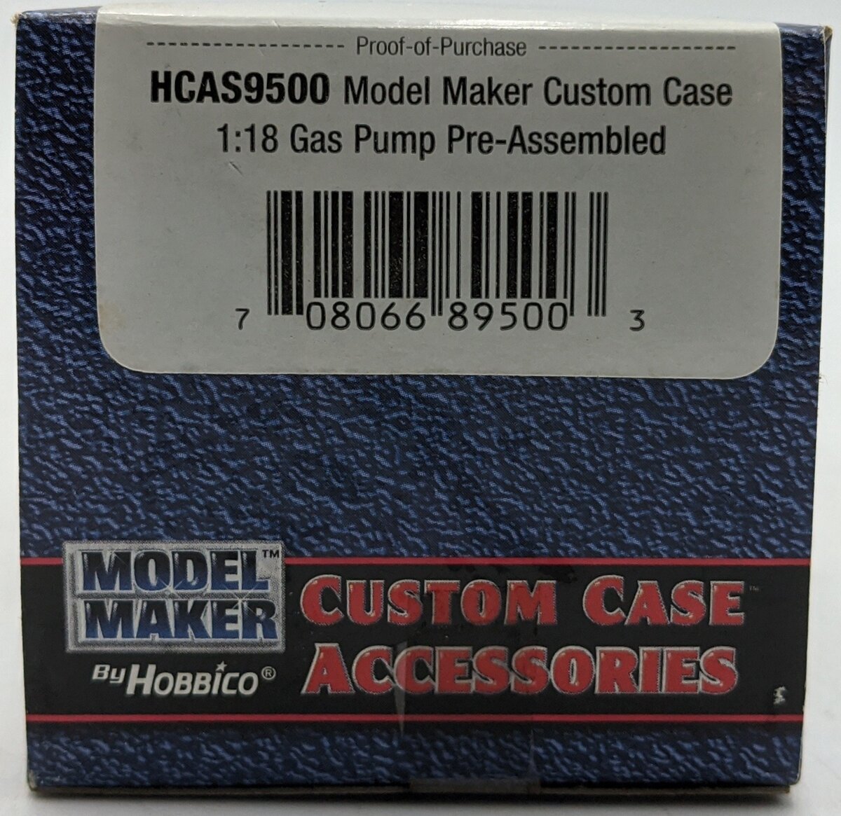 Hobbico HCAS9500 1:18 Scale Model Maker Custom Case Gas Pump Pre-Assembled