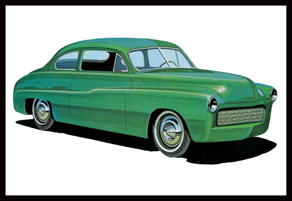 AMT 1496 1:25 1949 Mercury Club Coupe Plastic Model Kit