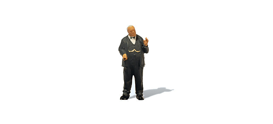 Preiser 28264 HO Sir Winston Churchill Figure