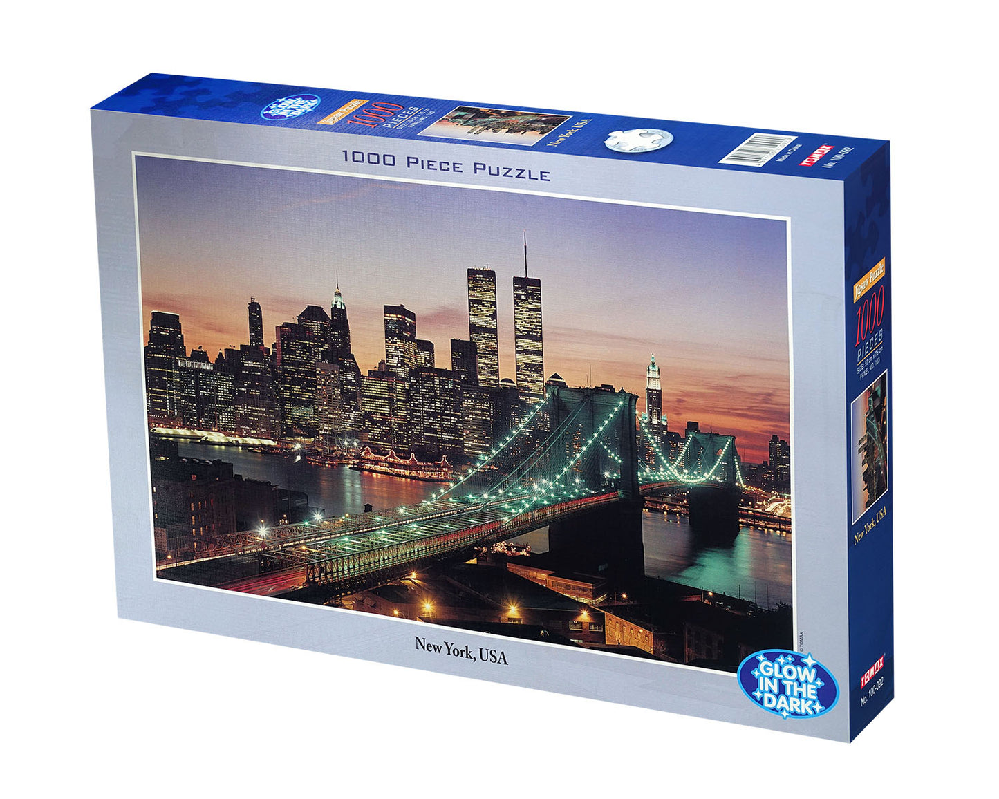 Tomax 100-092 New York, USA Glow in the Dark Jigsaw Puzzle