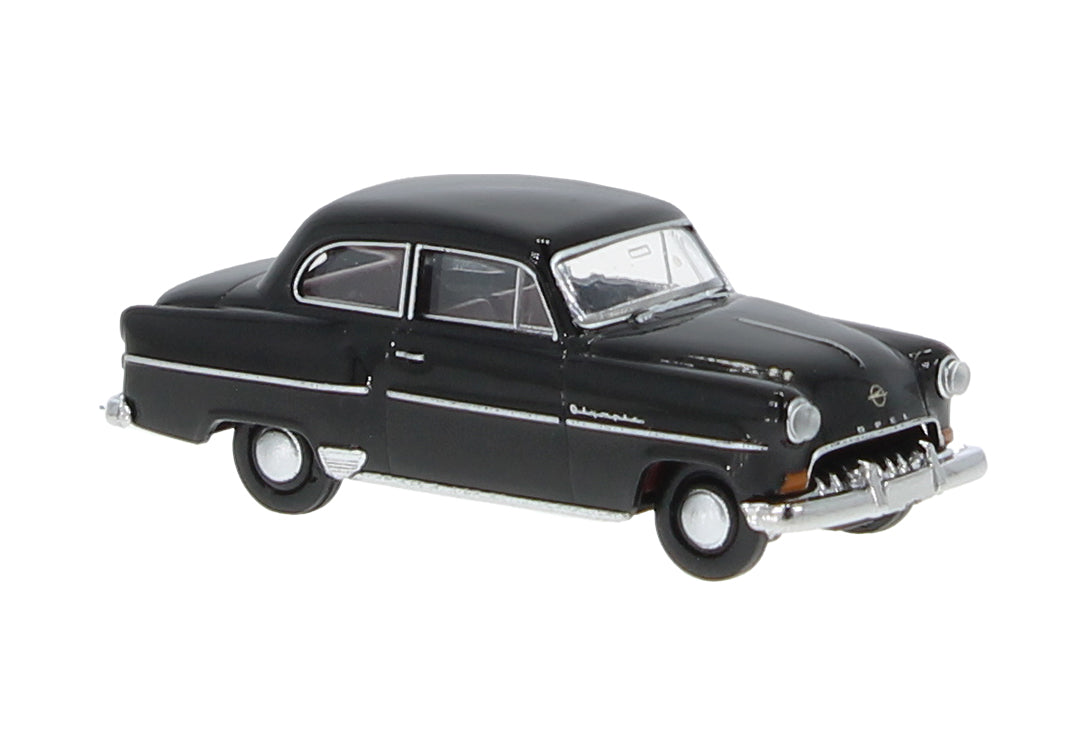 Brekina Automodelle 20241 HO Assembled Black 1953-1954 Opel Olympia Sedan
