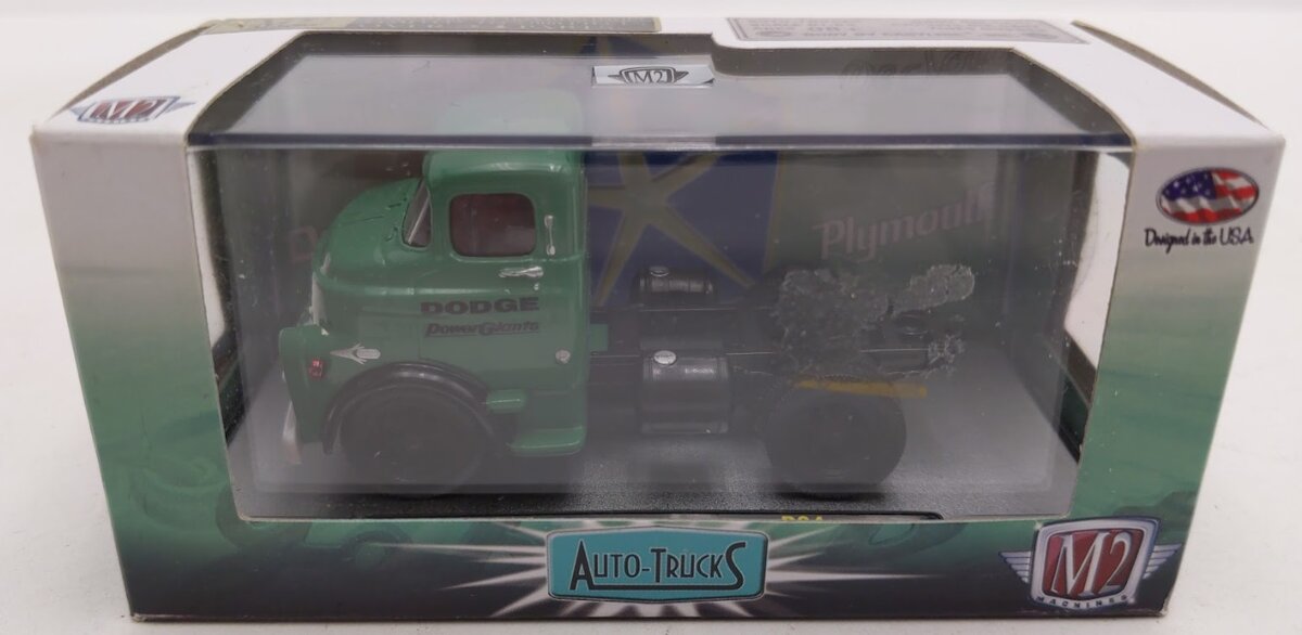 M2 Machines 32500 1:64 Auto-Trucks Green 1957 Dodge COE R24 Limited Edition