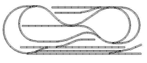 Atlas 12 O Williamsport & Southern 21st Century Track Layout