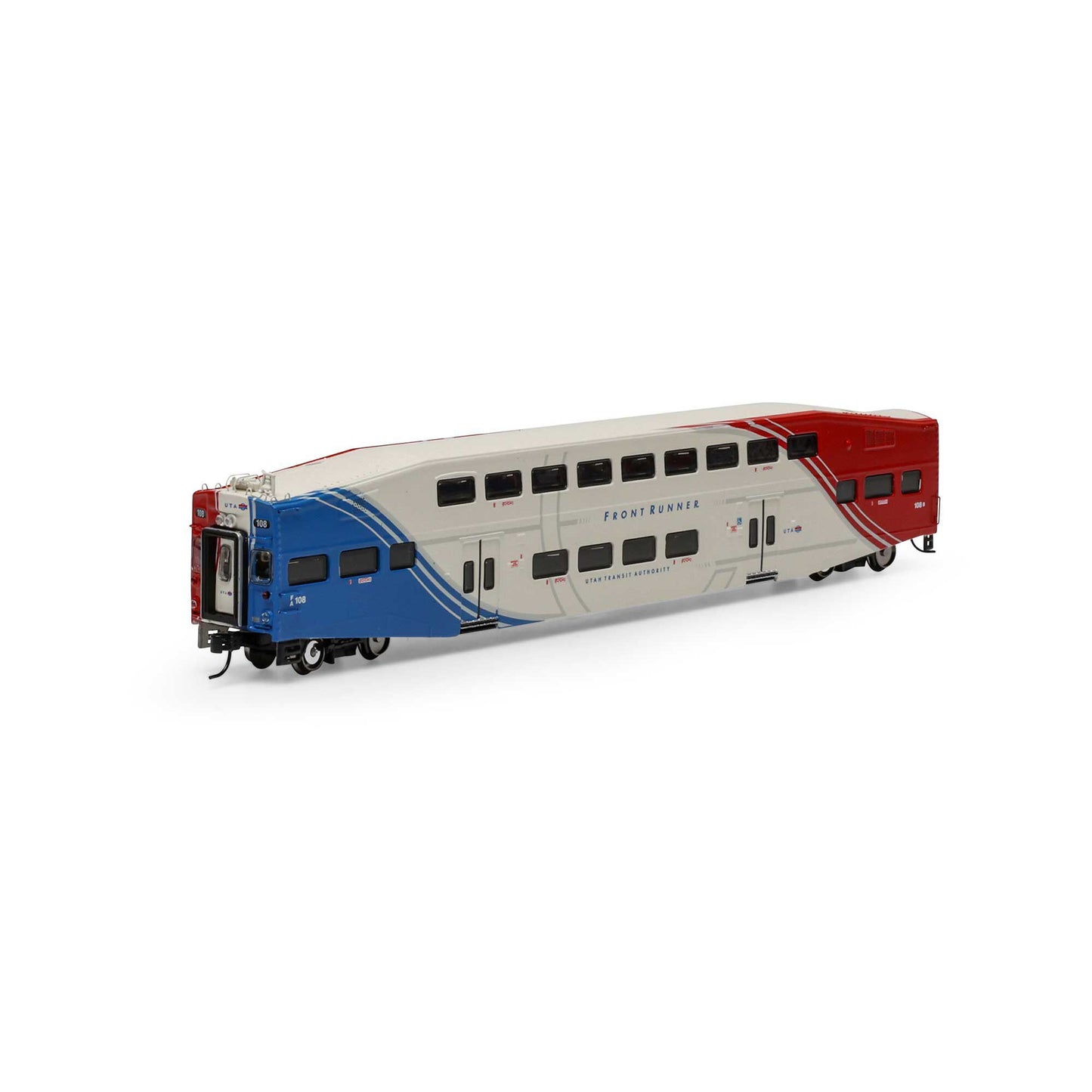 Athearn ATH28587 N Utah Transit UTAX Bombardier Passenger Control #108