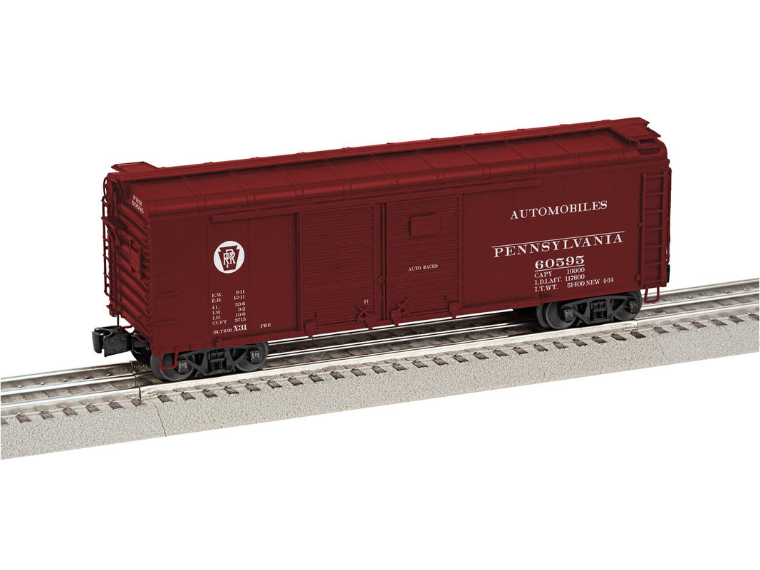 Lionel 2526122 O Pennsylvania Auto/Circle Keystone X31 Boxcar #60595