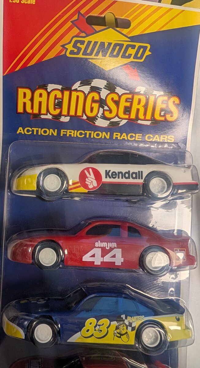 Sunoco 1999 1:38 Die Cast Racing Series Action Friction Race Cars (Set of 4)
