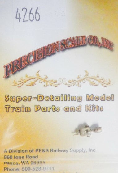 Precision Scale Co. 4266 O Scale Trap, Westinghouse Water, Part (Brass Casting)