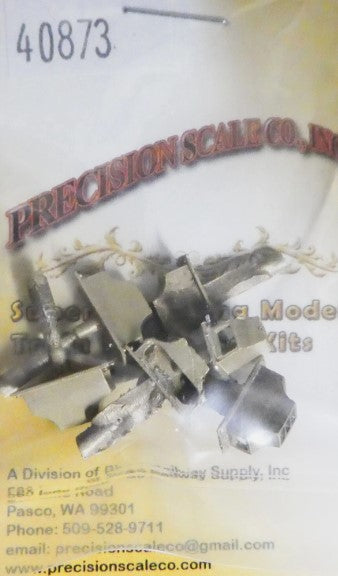 Precision Scale Co. 40873 O Scale Vent, Pullman Triple Garland, Elerestory Mount