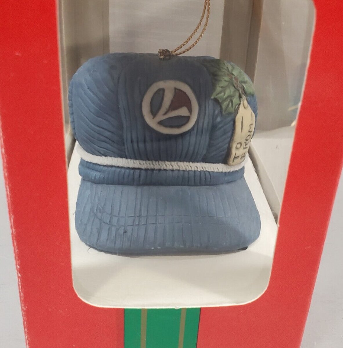 Lionel 37-613 Lionel Engineer Cap Collector's Christmas Ornament 2nd Edition