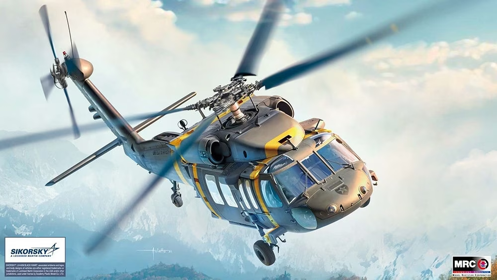 Academy 12135 1/35 UH60M Black Hawk Helicopter