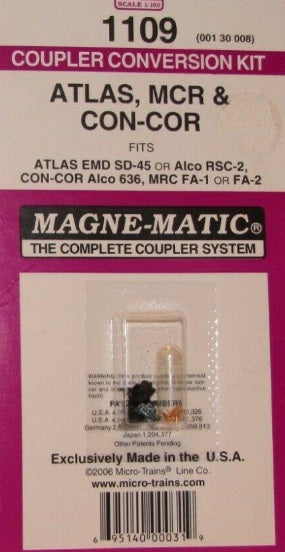 Micro-Trains 1109 N Scale Magne-Matic Coupler Conversion Kit
