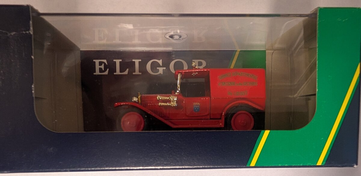 Eligor 100115 1:43 Diecast Red 1925 Citroen 5 HP Pompiers