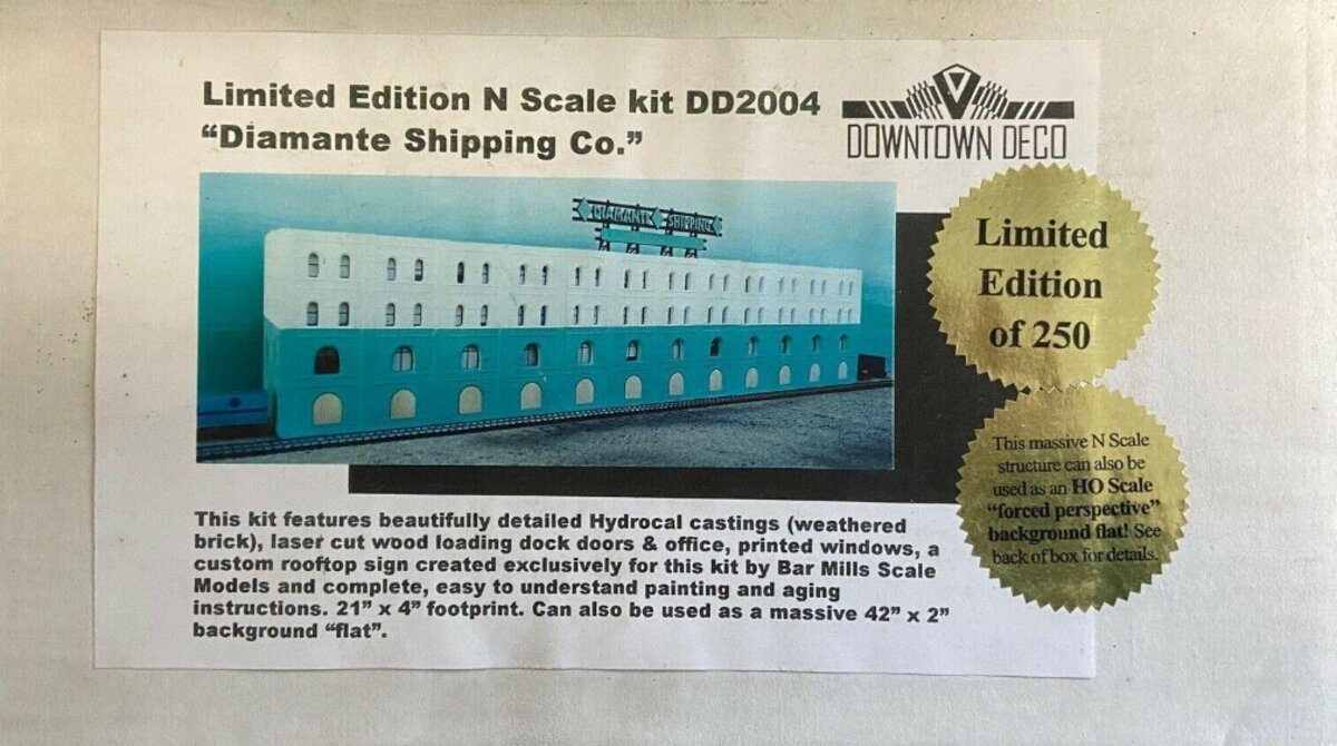 Downtown Deco DD2004 N Scale "Diamante Shipping Co." Limited Edition Kit