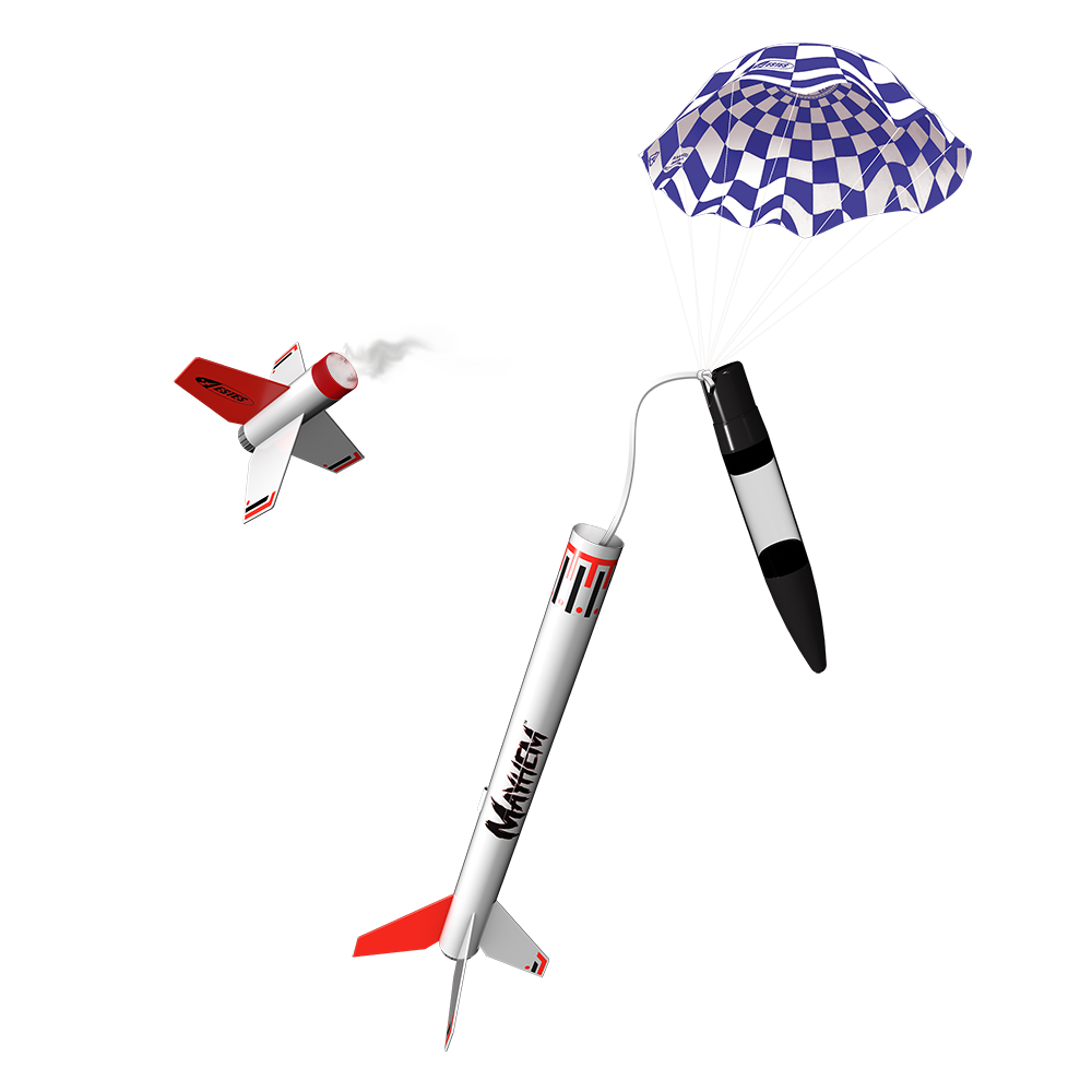 Estes 001320 Mayhem Flying Model Rocket Kit