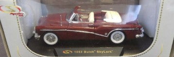 Signature Models 32321 1:32 Die Cast Burgundy 1953 Buick SkyLark Convertible