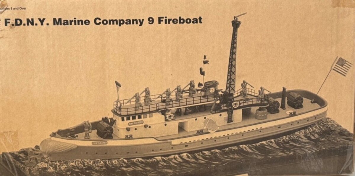 Code 3 13200 3 1:36 Scale FDNY Fire Marine Company 9 Fireboat