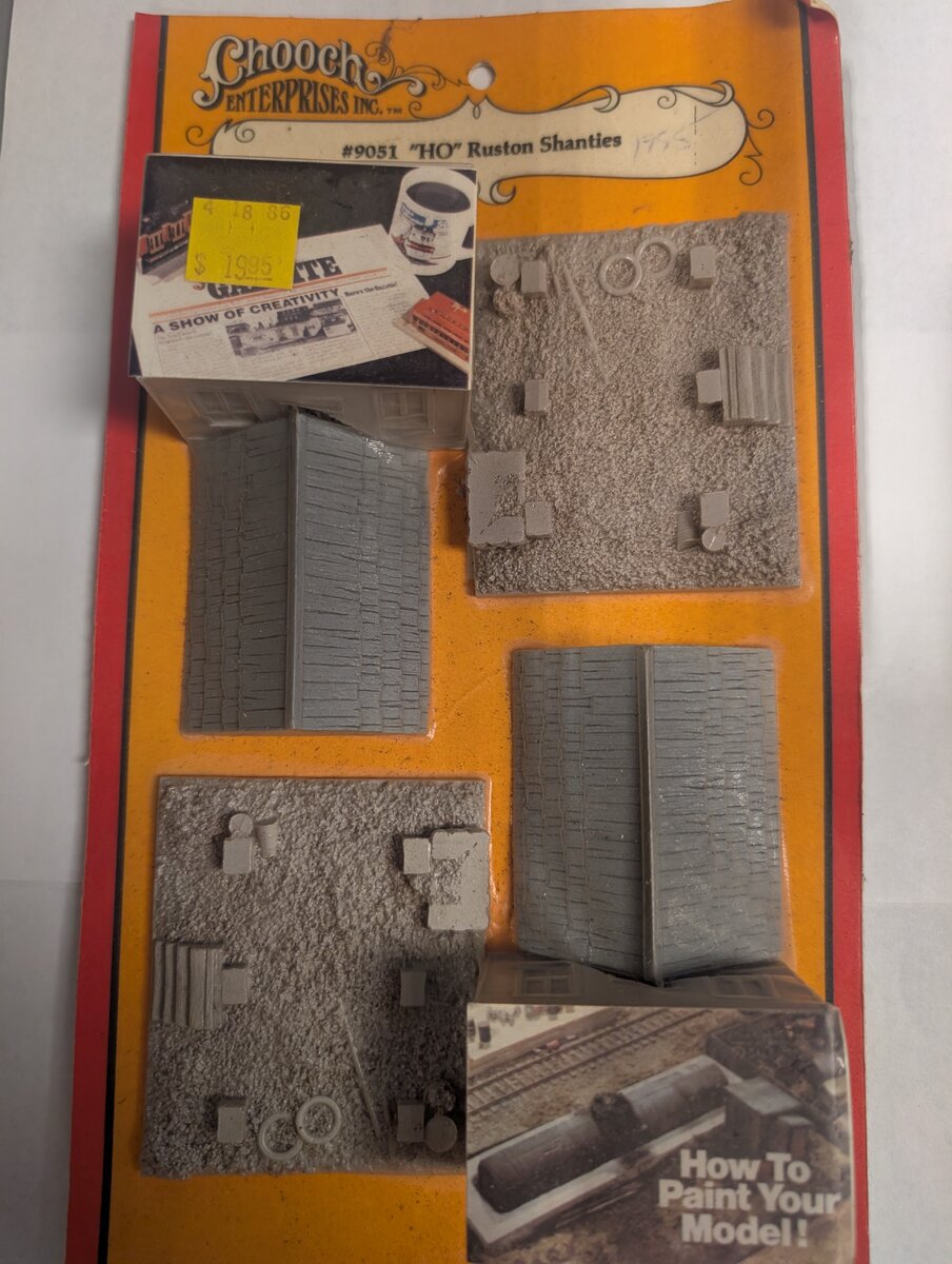 Chooch Enterprises Inc 9051 HO Scale Ruston Shanties Model Kit