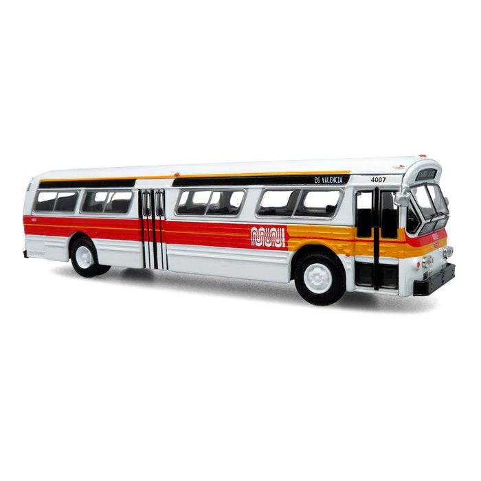 Iconic Replicas 87-0596 1:87 San Francisco MUNI Flxible 53102 Transit Bus