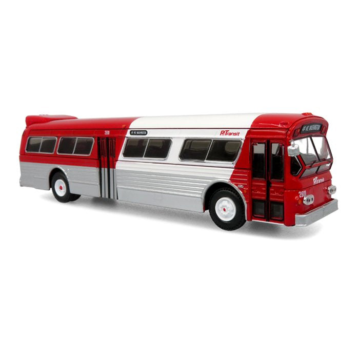 Iconic Replicas 87-0601 1:87 Pittsburgh Area Transit Flxible 53102 Transit Bus