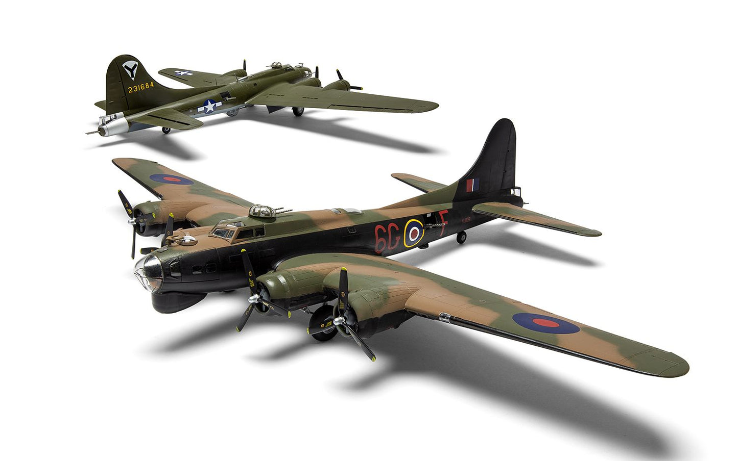 Airfix Products A08018A 1:72 Boeing B-17G / Fortress Mk.III Aircraft Plastic Kit
