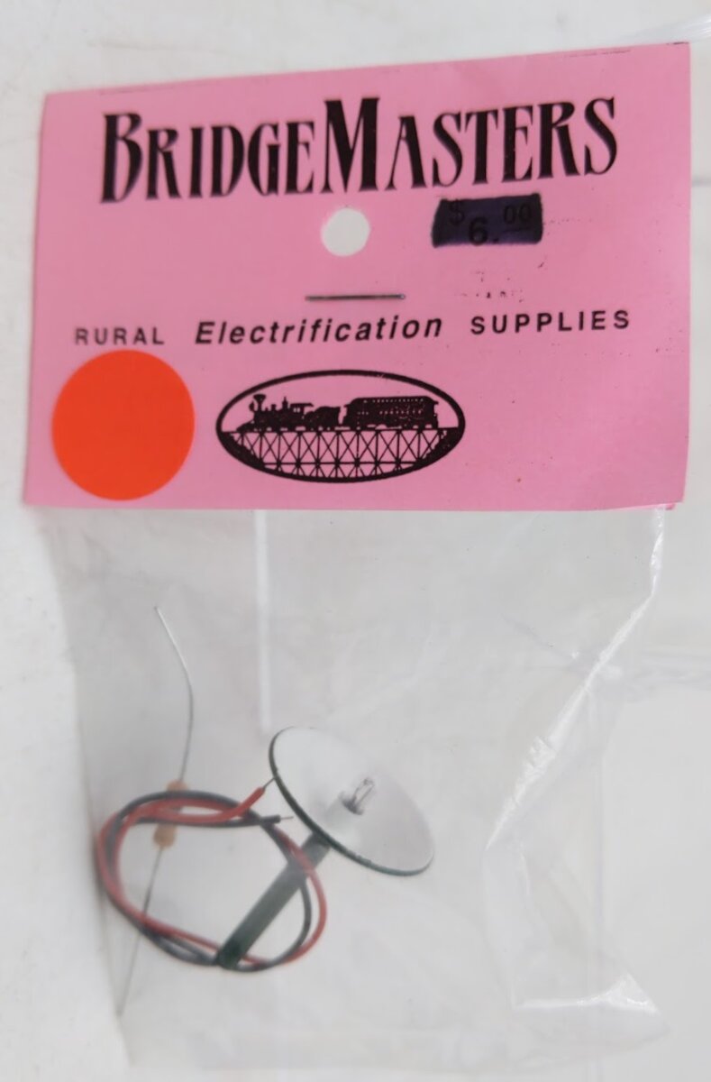 Bridge Masters 707 Rural Electrification Green Structural Lamp W/Resistor