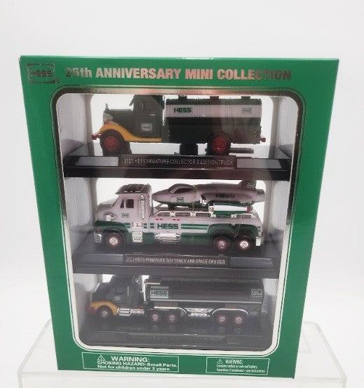 Hess 2023 Die Cast 25th Anniversary Mini Collection Truck/Space Cruiser & Tanker