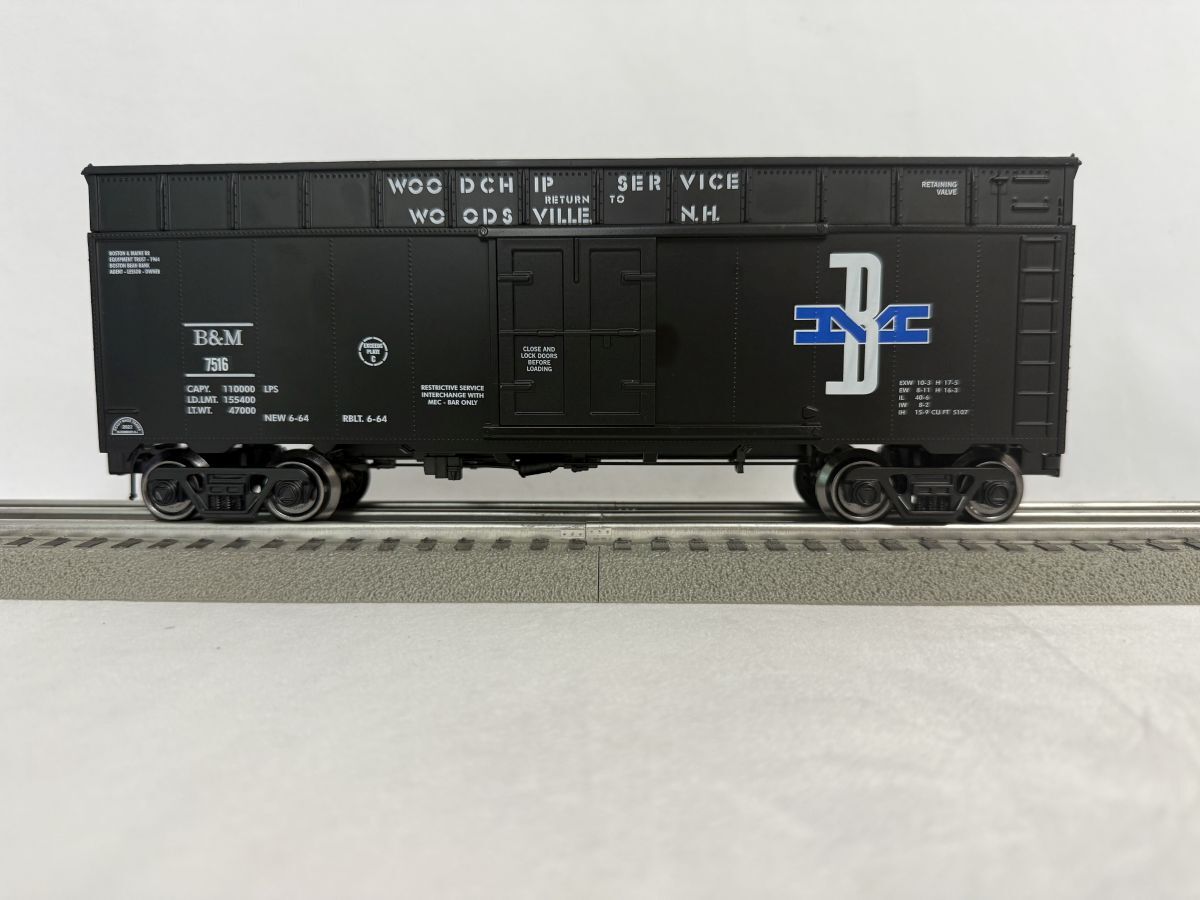 RMT 86442 O Boston & Maine 40' Woodchip Car