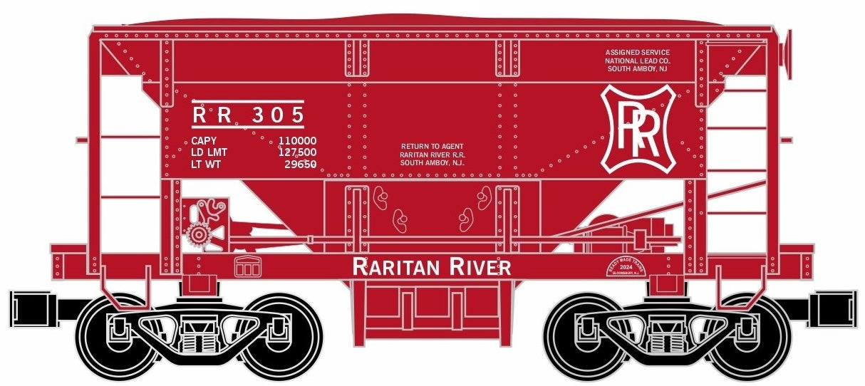 RMT 96778-3 O Raritan River Ore Car
