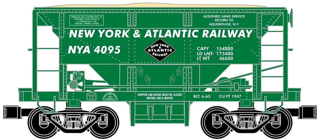 RMT 96799-139 O New York & Atlantic Ore Car