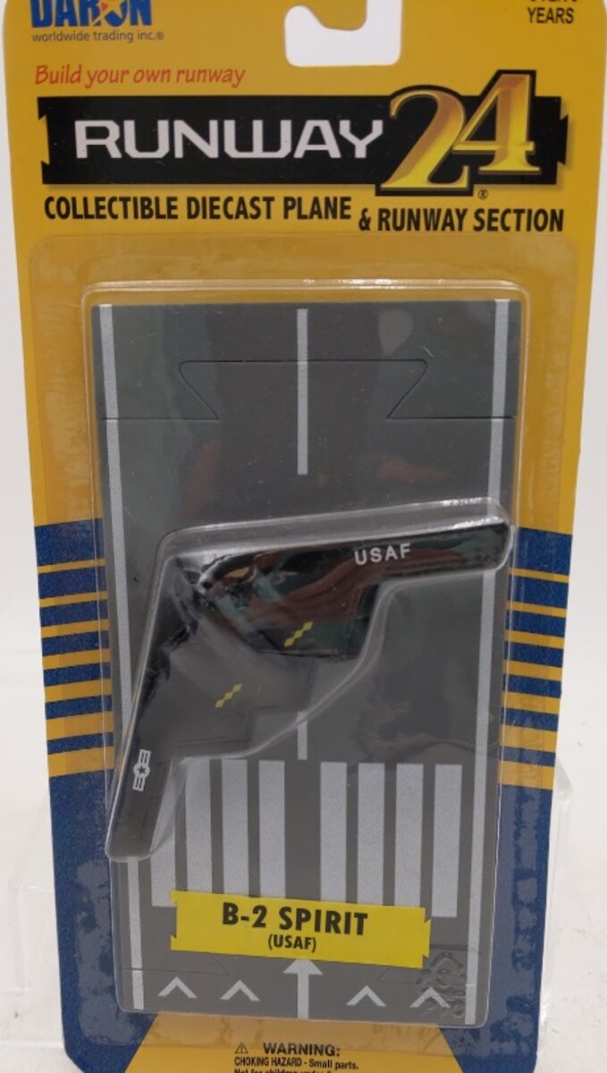 Daron Worldwide Trading 95757 Runway24 B-2 Spirit (USAF) Plane Military