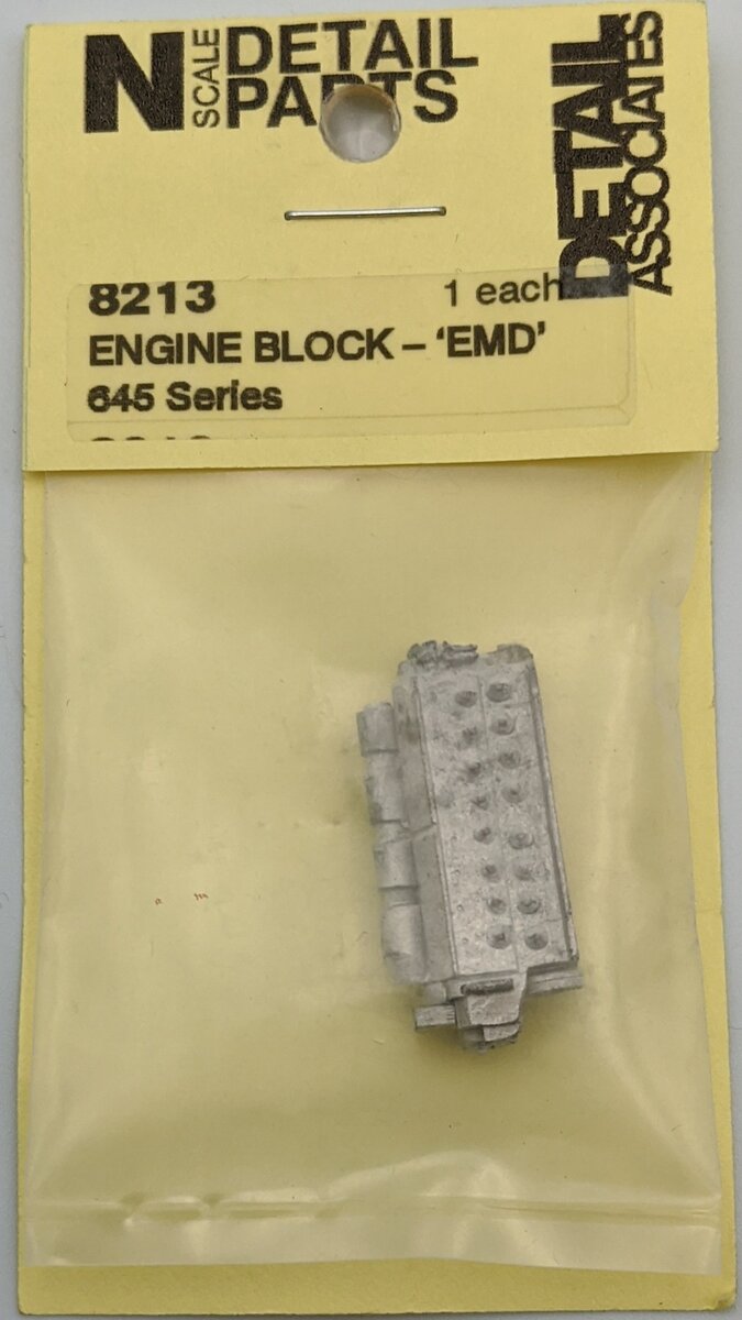 Detail Associates 8213 N Engine Block EMD 645