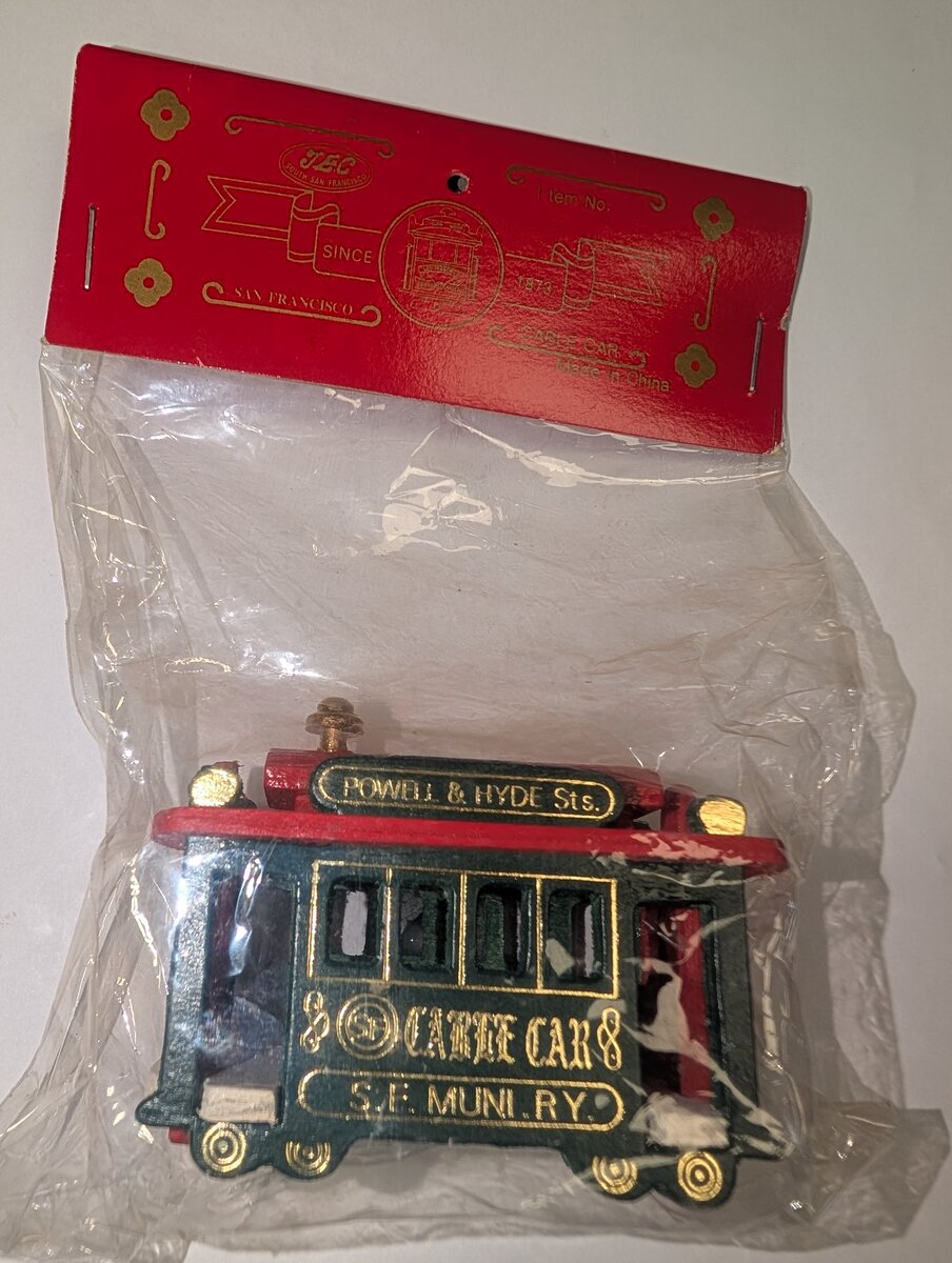 Acme 1873 Powell & Hyde Sts. San Francisco Cable Car Magnet