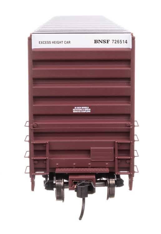 Walthers 920-101713 HO BNSF 50' Gunderson Hi-Cube Paper Service Boxcar #726514