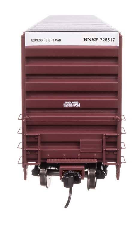 Walthers 920-101714 HO BNSF 50' Gunderson Hi-Cube Paper Service Boxcar #726517