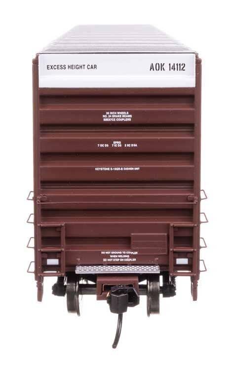 Walthers 920-101709 HO AOK 50' Gunderson Hi-Cube Paper Service Boxcar #14112
