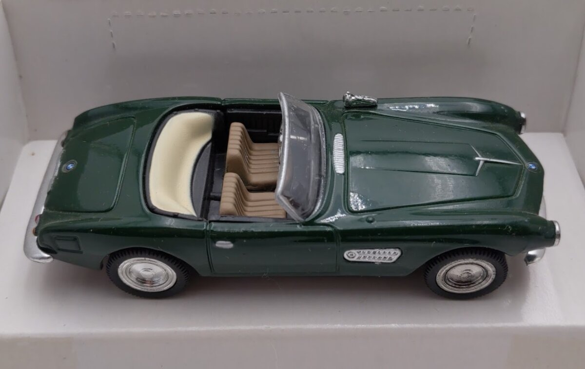 National Motors Museum Mint SS-48474 1:43 Gree1956 BMW507 Convertible Diecast
