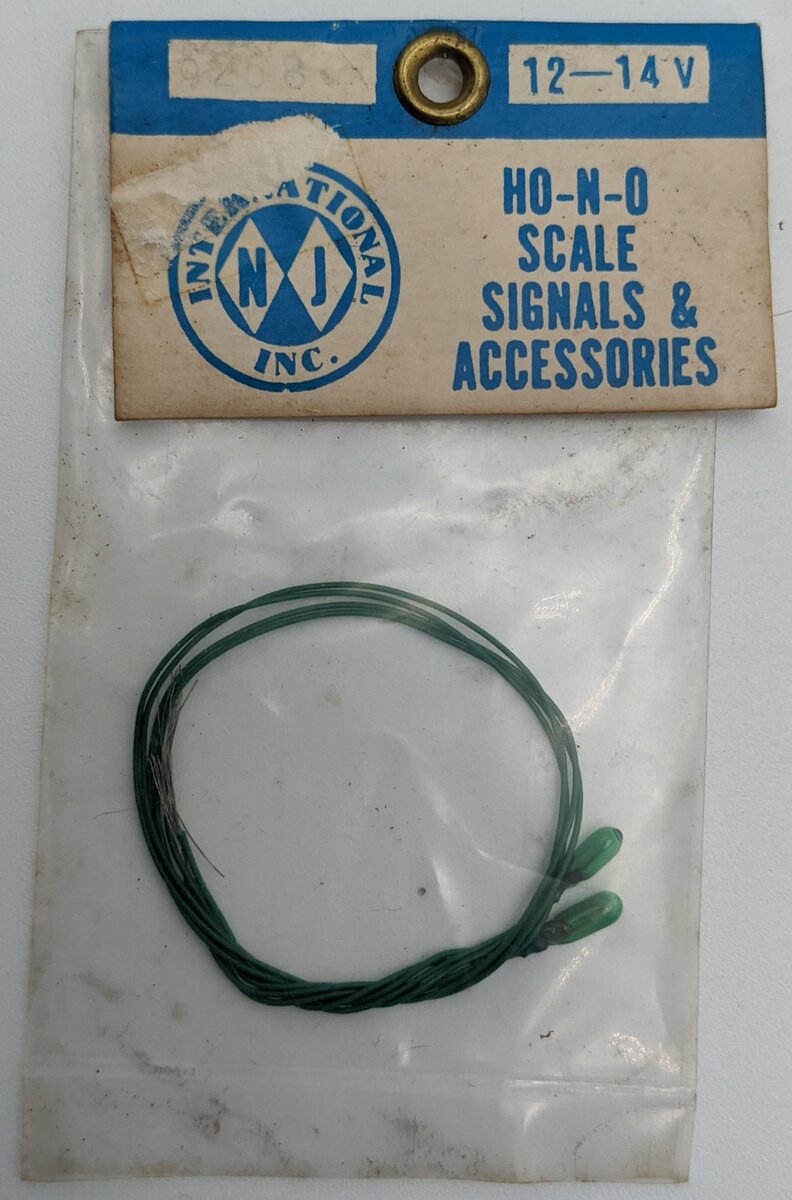 NJ International 9258 HO/N/O Signals & Light Accessories 12-14 Volt Bulb & Wire