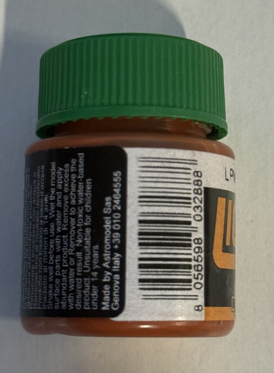 LifeColor LPW07 Eroding Dark Rust Liquid Pigments