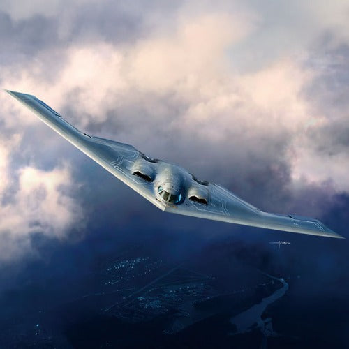 Academy 12645 1:144 USAF B-2A "Stealth Bomber" Aircraft Plastic Model Kit