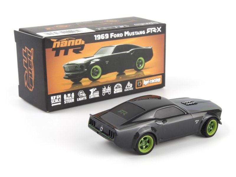 HPI Racing 160981 nano-TTR 1969 Ford Mustang RTR-X - Car Only