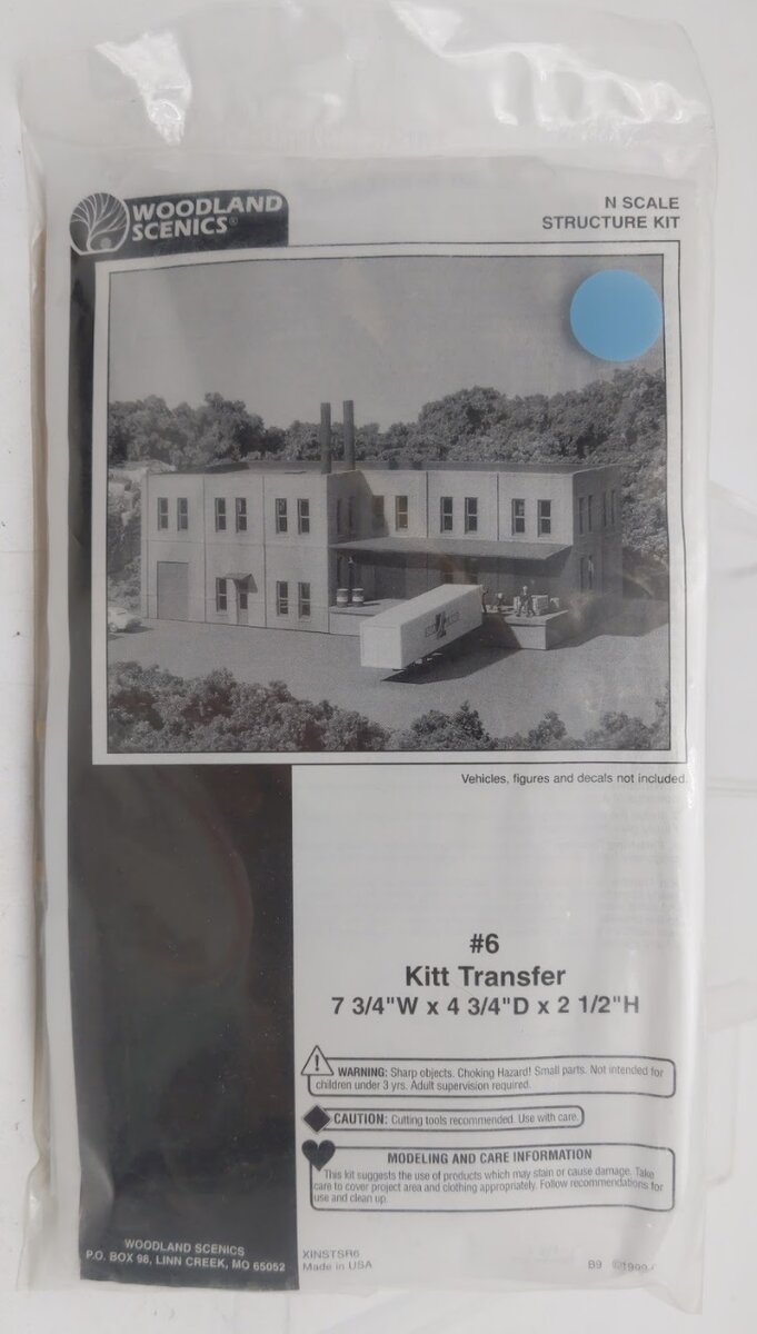 Woodland Scenics 6 N Scale Kitt Transfer Plastic Kit