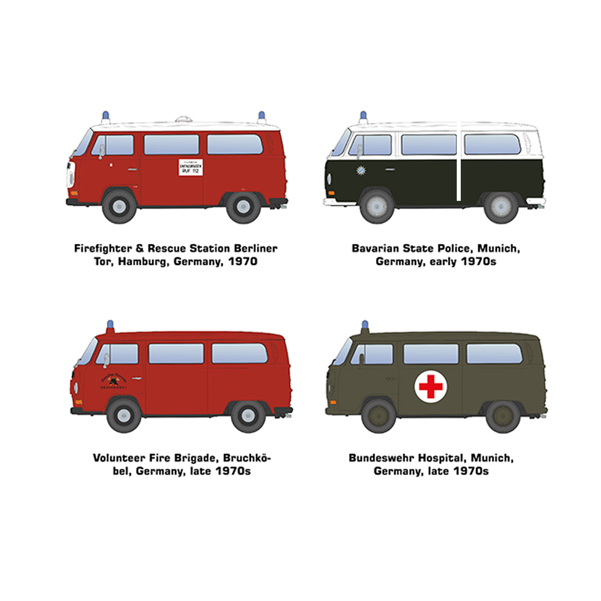 AK Interactive AK35023 1:35 T2 Model 1967 Public Service Model Kit
